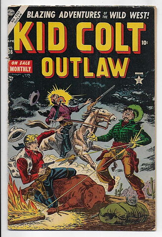Kid Colt Outlaw # 36 VG