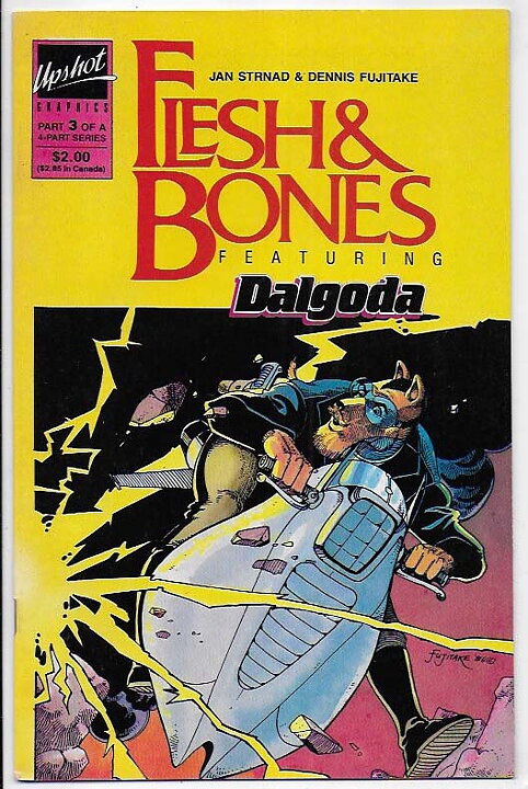 Flesh & Bones Set # 1-4 VF-NM Jan Strnad Dennis Fujitake