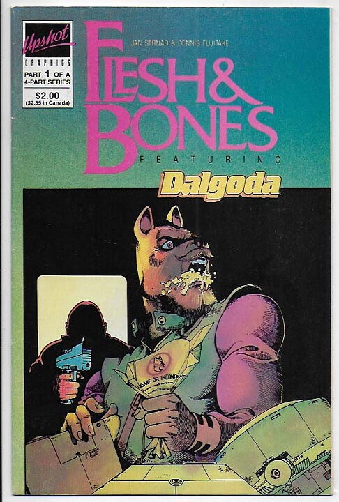 Flesh & Bones Set # 1-4 VF-NM Jan Strnad Dennis Fujitake