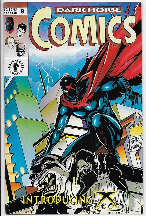 Dark Horse Comics # 8 VF/NM 1st X