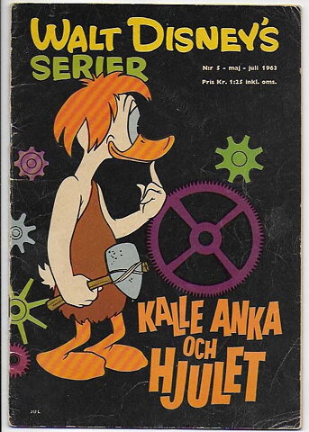 Walt Disney's Serier 1963 Nr 5 VG
