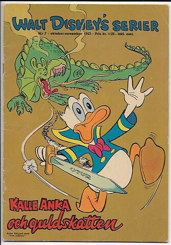 Walt Disney's Serier 1963 Nr 7 VG