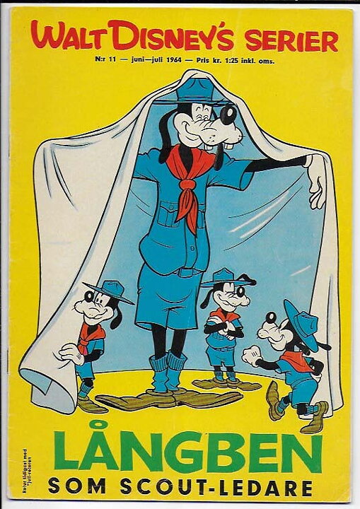 Walt Disney's Serier 1964 Nr 11 VG