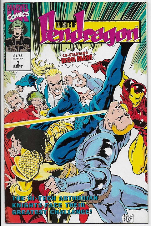 Knights of Pendragon 2nd Series # 3 VF