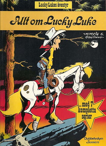 Lucky Lukes Äventyr Nr 33/34 VF+ 1:a Upplaga
