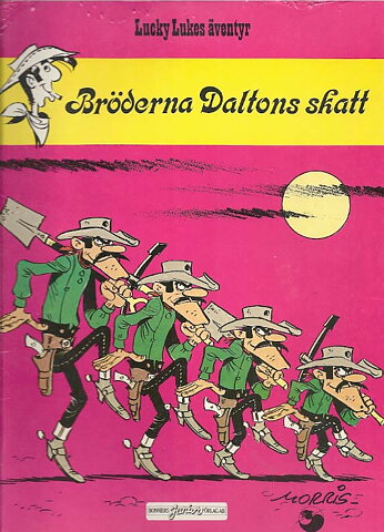 Lucky Lukes Äventyr Nr 41 GD/VG 1:a Upplaga