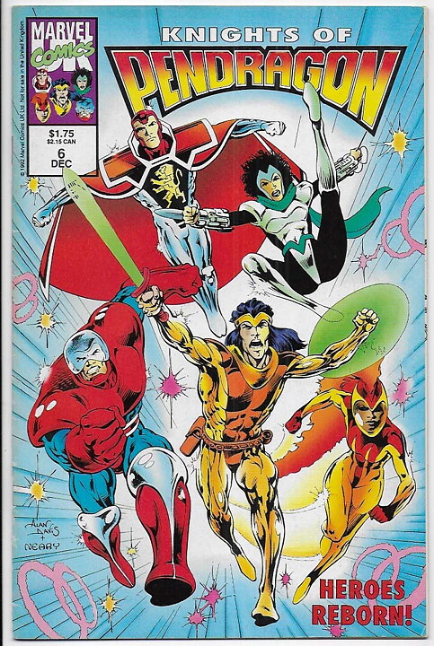 Knights of Pendragon 2nd Series # 6 VF-