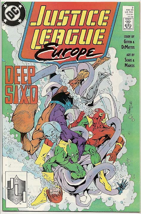 Justice League Europe # 2 VF-NM