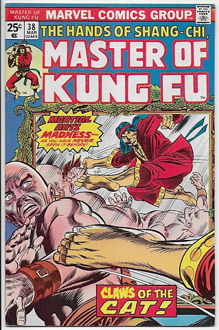 Master of Kung Fu # 38 VF+