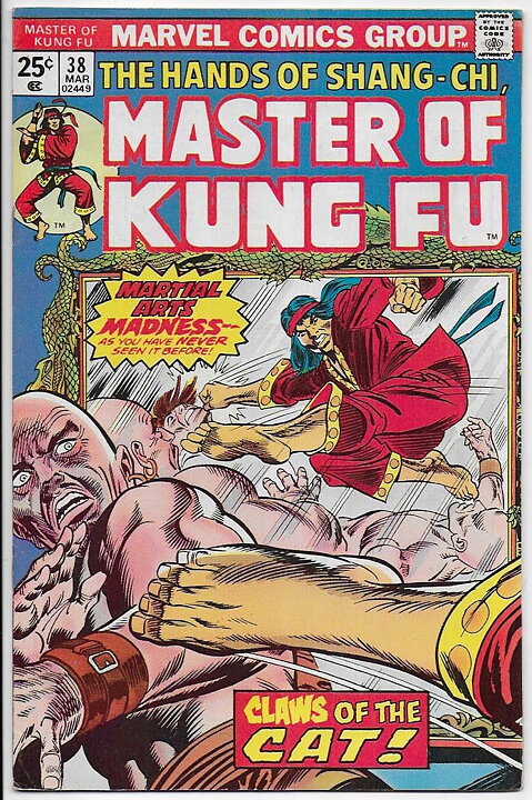 Master of Kung Fu # 38 VF+
