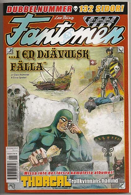 Fantomen 2008 Nr 6/7 NM Ny Oläst