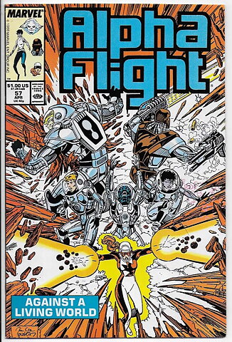Alpha Flight # 57 VF/NM