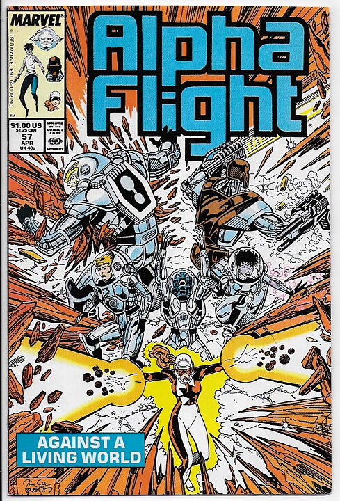 Alpha Flight # 57 VF/NM