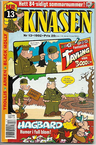 Knasen 1992 Nr 13 VG+