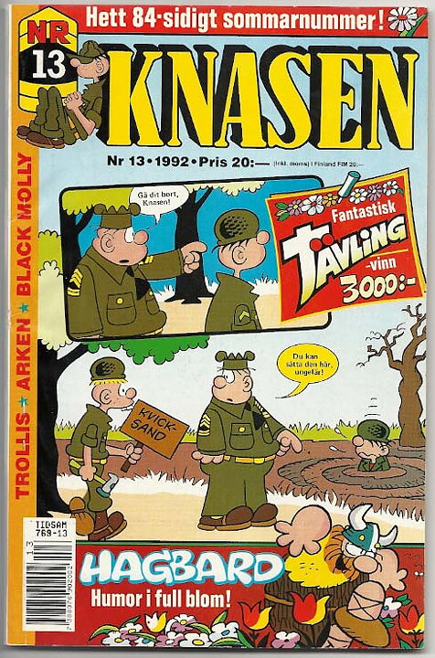 Knasen 1992 Nr 13 VG+