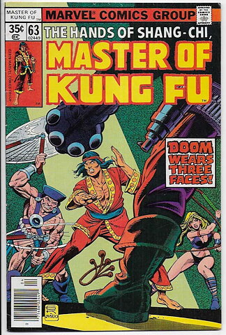 Master of Kung Fu # 63 VF