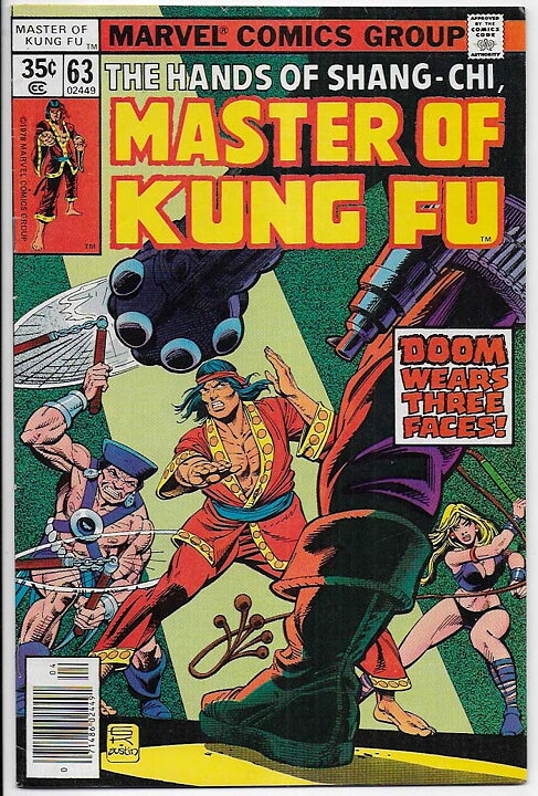Master of Kung Fu # 63 VF