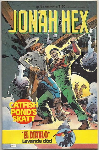 Jonah Hex 1985 Nr 8 VF Namnteckning