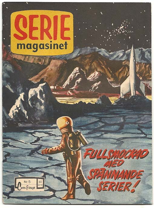 Seriemagasinet 1959 Nr 5 VG Namnteckning
