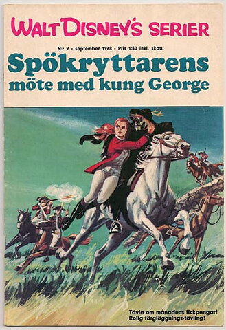 Walt Disney's Serier 1968 Nr 9 FN+