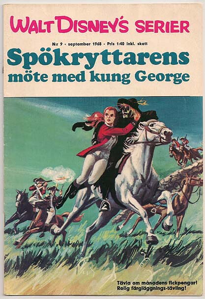 Walt Disney's Serier 1968 Nr 9 FN+