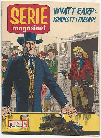 Seriemagasinet 1959 Nr 10 VG Namnteckning