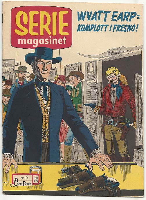 Seriemagasinet 1959 Nr 10 VG Namnteckning