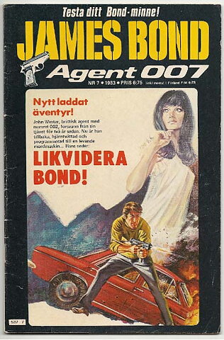 James Bond 1983 Nr 7 VG Ifylld Uppgift
