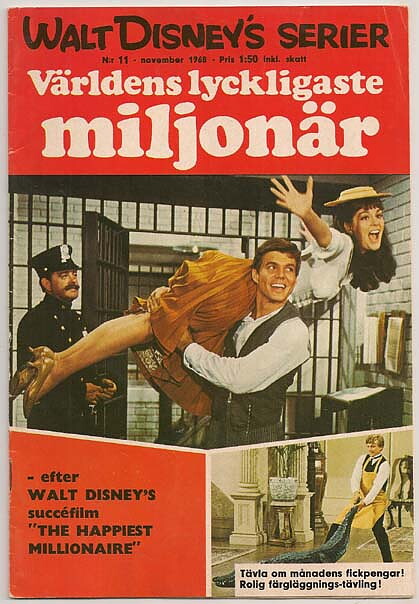 Walt Disney's Serier 1968 Nr 11 FN-