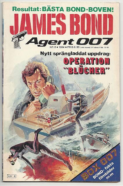 James Bond 1984 Nr 8 VG Klotter