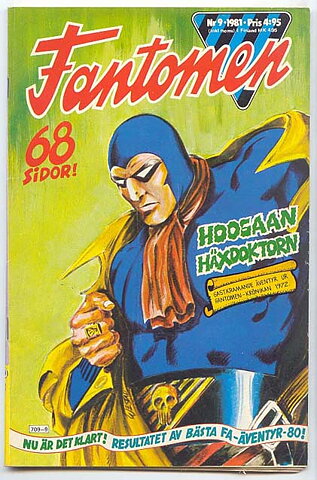Fantomen 1981 Nr 9 VG