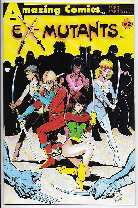 Ex-Mutants Set # 1-8 VF/NM