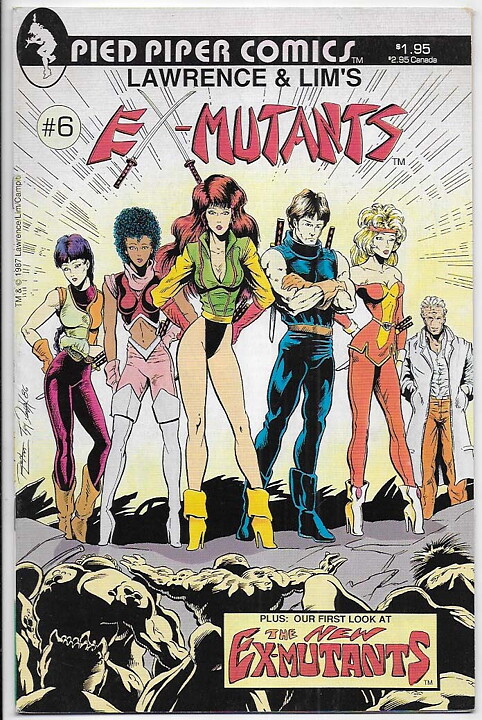 Ex-Mutants Set # 1-8 VF/NM