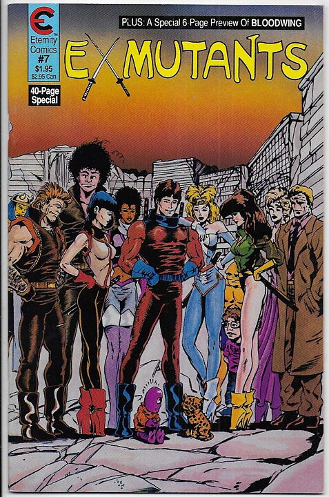 Ex-Mutants Set # 1-8 VF/NM