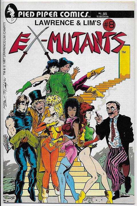 Ex-Mutants Set # 1-8 VF/NM