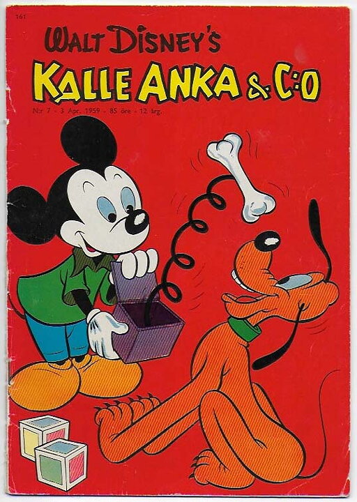 Kalle Anka & C:O 1959 Nr 7 GD