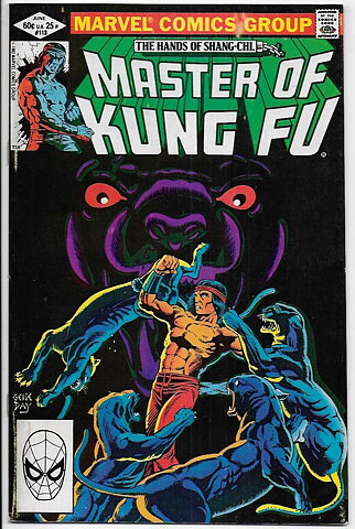 Master of Kung Fu # 113 VF/NM