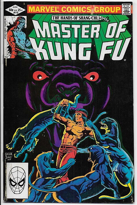 Master of Kung Fu # 113 VF/NM