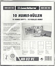 NUMIS 2VC - Klara blad med 2 vertikala fickor (10-pack)