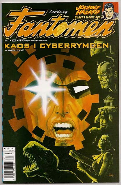 Fantomen 2007 Nr 17 NM Ny Oläst