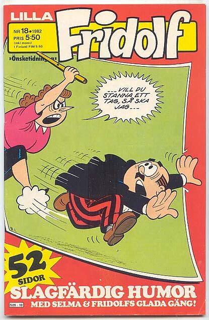 Lilla Fridolf 1982 Nr 18 VG