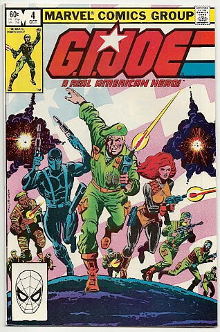 G.I. Joe, A Real American Hero # 4 VF-NM