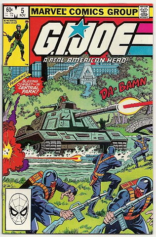 G.I. Joe, A Real American Hero # 5 VF-NM