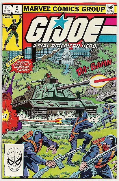 G.I. Joe, A Real American Hero # 5 VF-NM