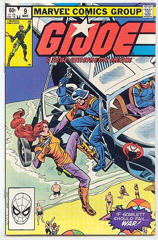 G.I. Joe, A Real American Hero # 9 VF-NM