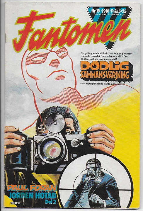 Fantomen 1981 Nr 19 VG