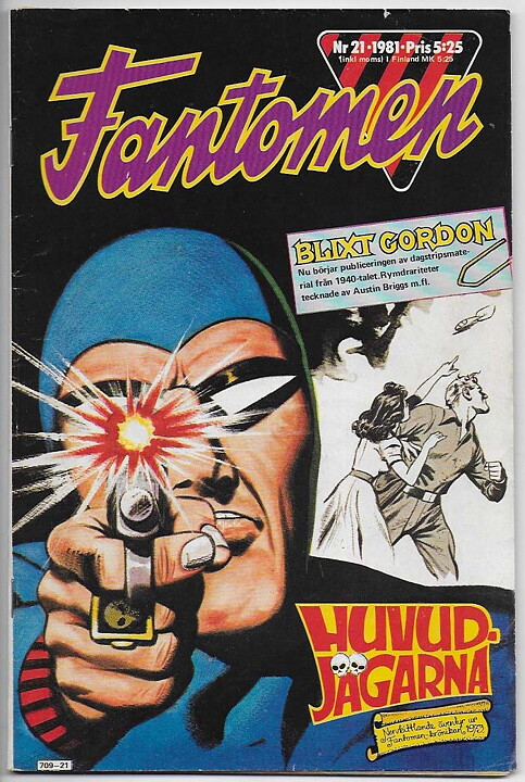 Fantomen 1981 Nr 21 VG/FN