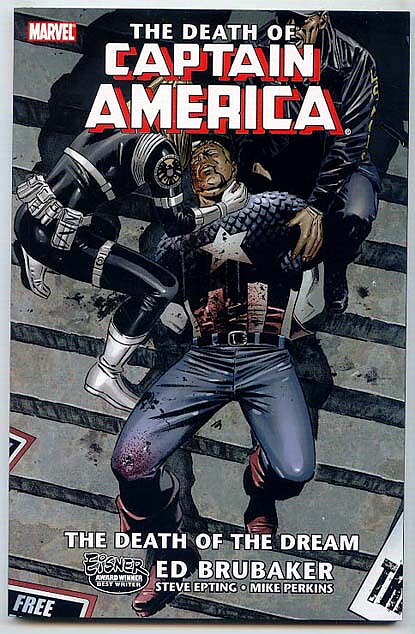 Captain America: Volume 1 - Death of Captain America TP NM Ny Import