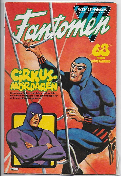 Fantomen 1981 Nr 22 GD/VG