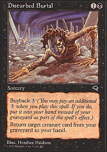 MTG Tempest - Disturbed Burial